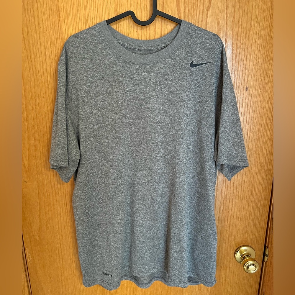 Gray Nike Dri Fit T shirt